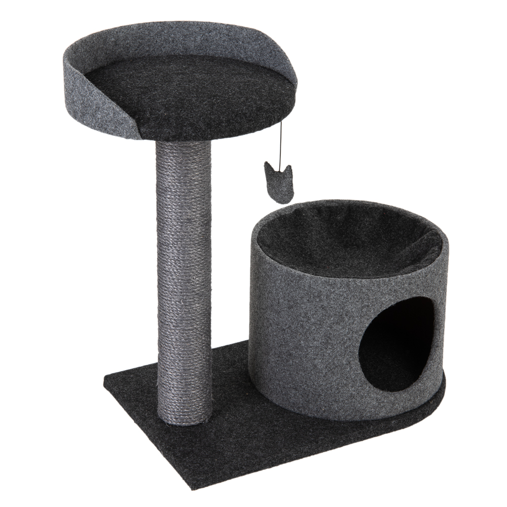 Piccolo Cat Tree Grey/Black