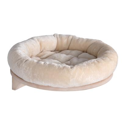 Cream Dahlia Wall-Mounted Bed Natural Paradise Cat Beds