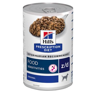12x370g Wet z/d Food Sensitivities Hill's Prescription Diet Dog Food