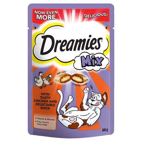 60g Chicken & Duck Mixed Dreamies Cat Treats