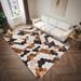 White 60 x 36 x 0.19 in Area Rug - Corrigan Studio® Mosaic Faux Multi-Color 1"8" X 2"6" Accent Rug Chenille | 60 H x 36 W x 0.19 D in | Wayfair
