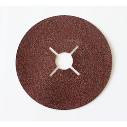 Vago-Tools 100x Fiberscheiben 115 mm für Winkelschleifer P80 Image