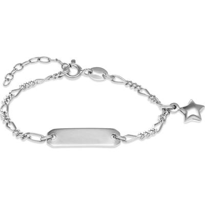 FAVS Little Friends - I.D.-Armband 925er Silber Armbänder & Armreife 1 ct Damen