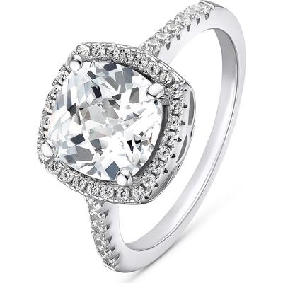 FAVS - Damenring 925er Silber Ringe 1 ct