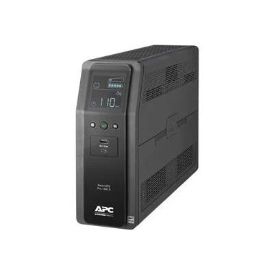 APC Back-UPS Pro 1350S, 1350VA, 120V, Sinewave, AVR, LCD, 2 USB charging ports, 10 NEMA outlets