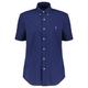 Polo Ralph Lauren Herren Hemd Custom Fit Kurzarm, navy, Gr. XL