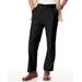 Blair Men's John Blair® Relaxed-Fit Linen Blend Drawstring Pants - Black - 2XL