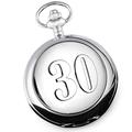 De Walden Men's 30th Birthday Pocket Watch Gift Thirty 30 Dad Son Brother Gifts