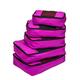 TravelWise Luggage, Pink, 1 Small, 2 Medium, 2 Large, Luggage Packing Organization Cubes 5 Pack