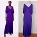 Zara Dresses | Absolutely Stunning Zara Purple Metallic Evening Gown !!! | Color: Purple | Size: 2 Size Small