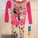 Disney Pajamas | Brand New Youth Girls Size 4 Disney Minnie Mouse Pajamas Outfit | Color: Pink/White | Size: 4g