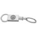 Silver Westfield State Owls Two-Section Key Ring