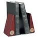 Gold McDaniel Green Terror Rosewood Bookends