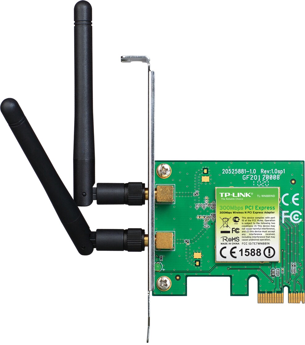 TPLINK TP-LINK TL-WN881ND WLAN Steckkarte Mini PCIe 300 MBit/s Image