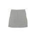 Mod-O-Doc Casual Skirt: Gray Marled Bottoms - Women's Size Small