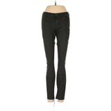 Zara Casual Pants - Low Rise: Green Bottoms - Women's Size 2 - Dark Wash