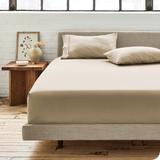 Bare Home Organic Cotton Percale Fitted Bottom Sheet