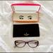 Kate Spade Accessories | Kate Spade Finley 0w13 Tortoise And Lilac Eyeglasses | Color: Brown/Purple | Size: 49-15-135