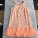 Jessica Simpson Dresses | Jessica Simpson Dress Size L Gorgeous Lace | Color: Orange | Size: L