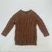 J. Crew Sweaters | J Crew Cable Knit Sweater - Xs | Color: Brown/Tan | Size: Xs