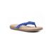 Women's Freedom Thong Sandal by Cliffs in Blue Smooth (Size 8 1/2 M)