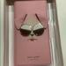 Kate Spade Accessories | Kate Spade Rococo Pink Dog Leather Case For Phone Xs/X | Color: Pink | Size: Xs/X