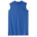 Men's Big & Tall Shrink-Less™ Longer-Length Lightweight Muscle Pocket Tee by KingSize in Royal Blue (Size L) Shirt