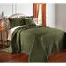 Florence Oversized Bedspread by BrylaneHome in Green (Size TWIN)