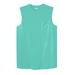 Men's Big & Tall Shrink-Less™ Longer-Length Lightweight Muscle Pocket Tee by KingSize in Tidal Green (Size 2XL) Shirt