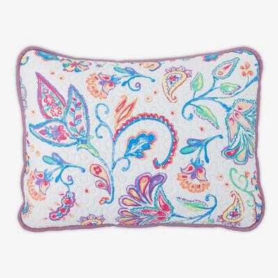 BH Studio Reversible Quilted Sham by BH Studio in Multi Floral (Size KING) Pillow