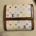 Louis Vuitton Bags | Genuine Vintage Louis Vuitton Wallet | Color: Brown/White | Size: 4.5” X 4”