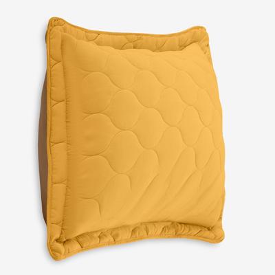 BH Studio Reversible Quilted Shams by BH Studio in Gold Maize (Size STAND)