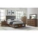 Jaxon Upholstered Queen Bed in Grey - Picket House Furnishings JL300QB