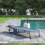 Sol 72 Outdoor™ Brionna 74" Long Reclining Single Chaise w/ Cushions Metal | 11.75 H x 22.5 W x 74 D in | Wayfair 4810FBFCA24341F6A1731ECAC2EE9DDE