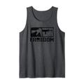 Freedom AR15 Gewehr - 2nd Amendment Pro Gun Rights USA Tank Top