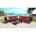 kathy ireland Madison Ave 8-piece Outdoor Aluminum Patio Furniture Set