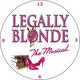 Legally Blonde. The Musical. CD Clock. With free stand or wall hang.