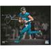 Trevor Lawrence Jacksonville Jaguars Autographed 11" x 14" Teal Jersey Spotlight Photograph - Limited Edition of 116