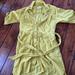 Anthropologie Dresses | Anthropologie Yellow Utility Dress | Color: Yellow | Size: M