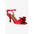 Women's Nishia Sandal by J. Renee in Red (Size 6 1/2 M)