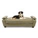 Duke Orthopedic Dog Bed, 40" L X 26" W X 12" H, Earth, Large, Brown