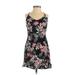 H&M Casual Dress - Mini: Black Print Dresses - Women's Size 4