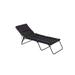 Lafuma Siesta Foldable Patio and Poolside Sunbathing Cushion Chaise Lounge Chair - 19.4