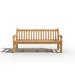 Travert 2 Person Teak Outdoor Bench - 70.75 x 35.75 x 24