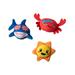 Star Spangled Summer Dog Toy Set, X-Small, Pack of 3