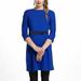 Anthropologie Dresses | Anthropologie Girls From Savoy Royal Blue Dress Size Small | Color: Blue/Gray | Size: S