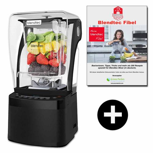 Blendtec Pro 800 + GP-Blendtec Fibel | Hochleistungsmixer Smoothie Mixer Blendtec Professional 800 (Blendtec Stealth 800)