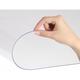 Karat - Tapis protège-sol Pour sols durs Neo Premium Demi-transparent 90 x 100 cm - Transparent