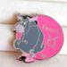 Disney Jewelry | Disney Hidden Mickey Eeyore Taurus Pin | Color: Gray/Pink | Size: Os