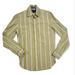 American Eagle Outfitters Shirts | American Eagle Outfitters Mens Striped Dress Shirt | Color: Green | Size: Xs